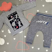 Лонг и брюки для мальчика 9-12 мес 80 mothercare