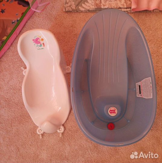 Ванночка для купания + горка