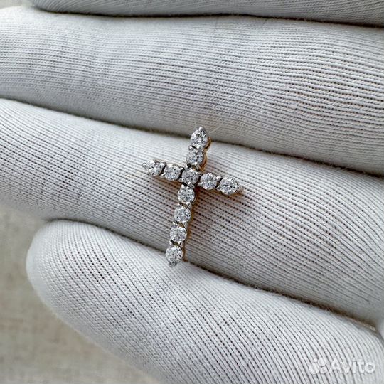 Крест с фианитами, №Z363193N3