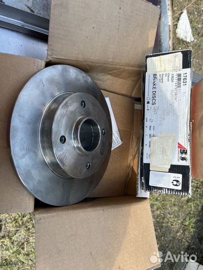 Тормозные диски задние Peugeot, Citroen