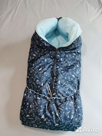Конверт зимний для новорожденного