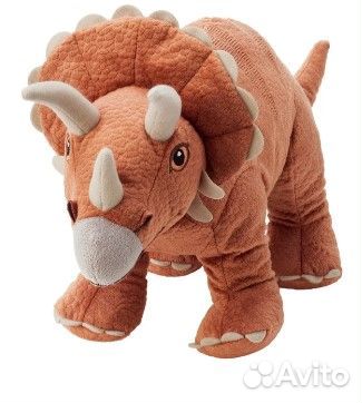 Мягкая игрушка IKEA йэттелик Трицератопс
