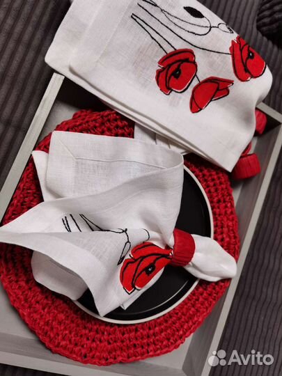 Столовый сервировочный набор текстиля