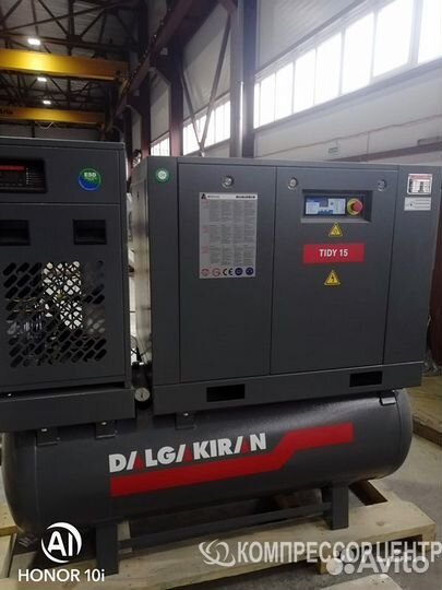 Винтовой компрессор для лазера