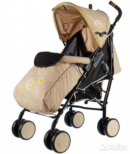 Прогулочная коляска rant Galaxy 2018 beige