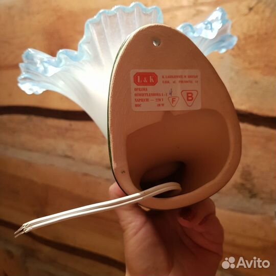 Новый Светильник настенный польский СССР, плафоны