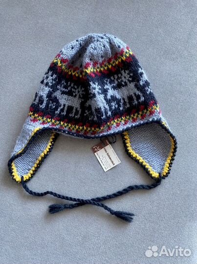 Шапка шерстяная детская новая