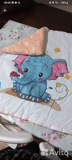 Детское одеяло на коляску