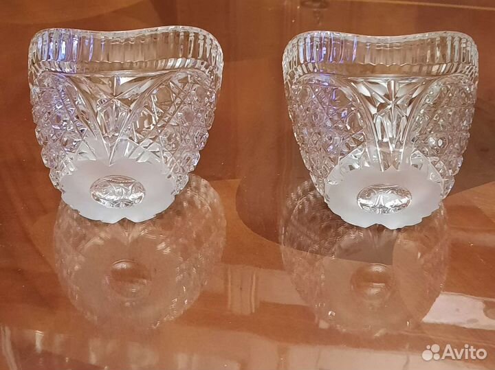 Хрустальные вазочки