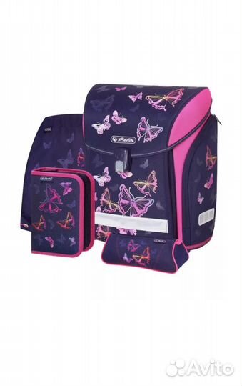 Рюкзак школьный herlitz midi с наполнением