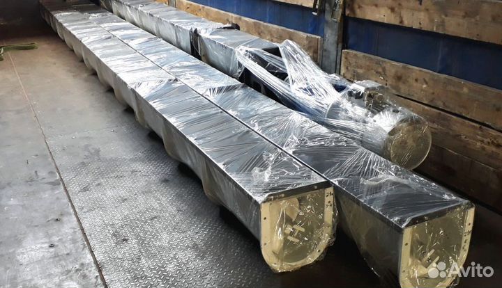 Шнековые транспортёры, винтовые конвейеры