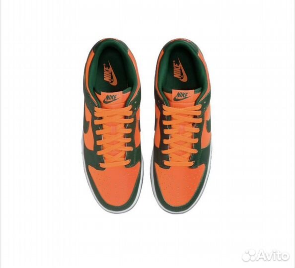 Кроссовки Nike Dunk Low Retro Miami Hurricanes