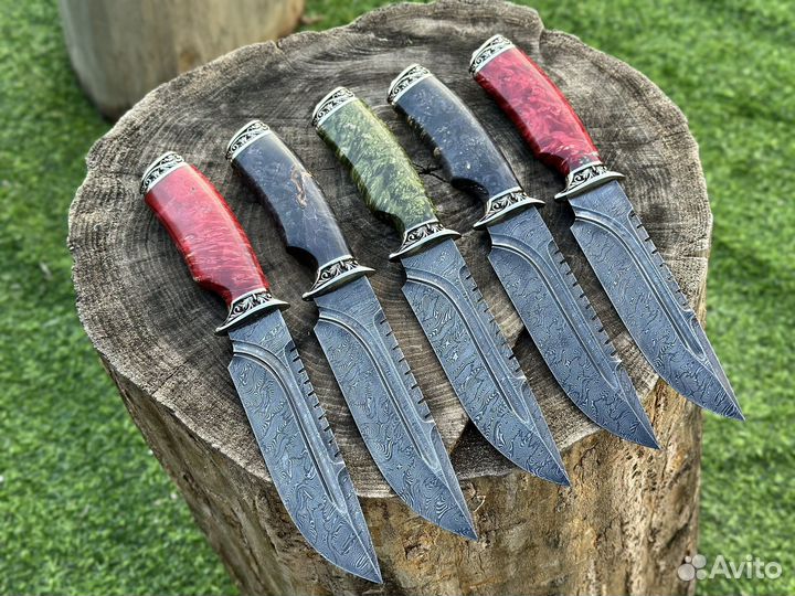 Нож из дамасской стали на подарок