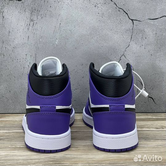 Nike Air Jordan 1 Retro High Court Purple White кр