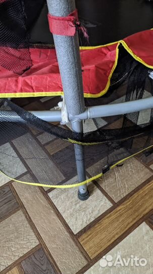 Детский батут с сеткой