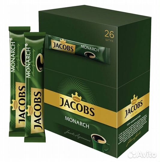 Растворимый кофе Jacobs Monarch 2г