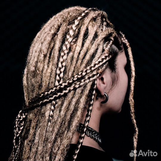 Афролоконы and dreads