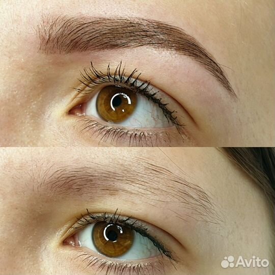 Долговременная укладка/окрашивание бровей