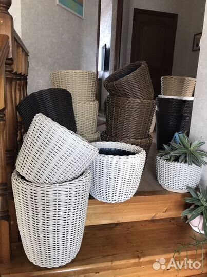 Вазоны Кашпо Экоротанг