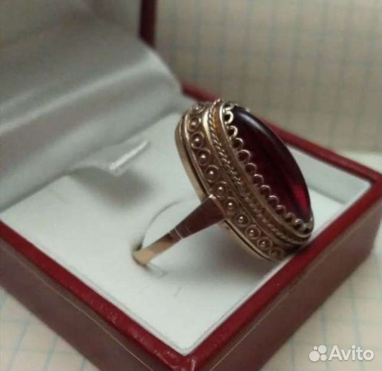 Кольцо серебро 875 пробы СССР