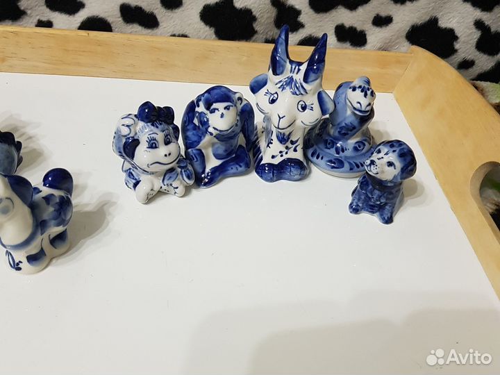 Фигурки гжель