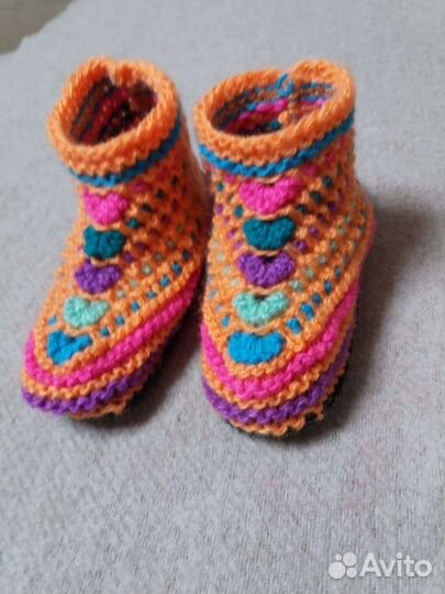 Носки вязаные