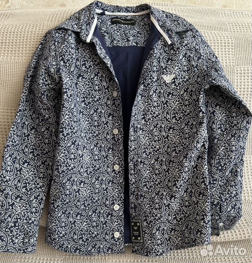 Рубашка Emporio Armani на мальчика 6-7 лет