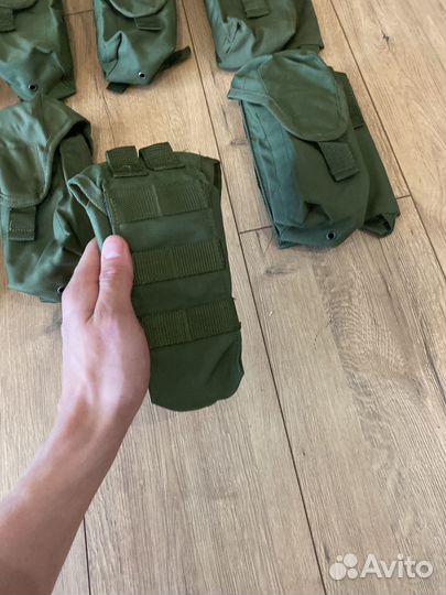 Новый подсумок под ак олива