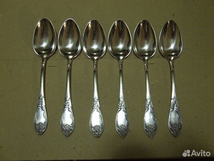 Ложки вилки из мельхиора СССР