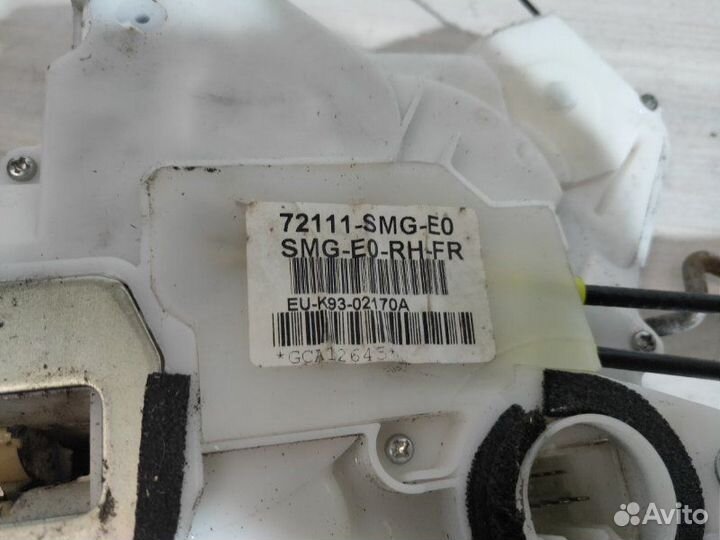 Замок двери передний правый Honda Civic Viii 5D