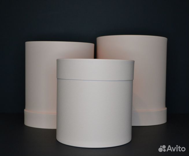 Набор коробок 3в1 цилиндр