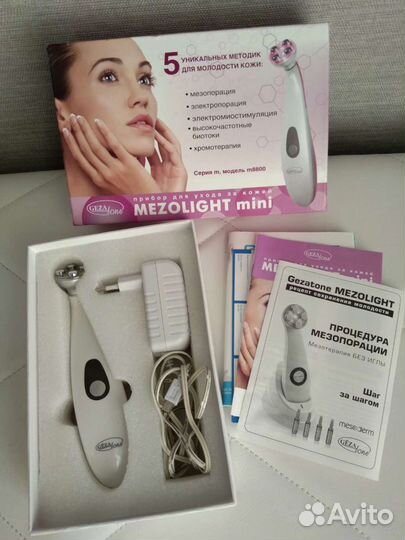 Массажёр для лица Gezatone MezoLight mini m8800