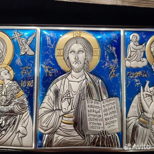 Икона серебро 925 проба