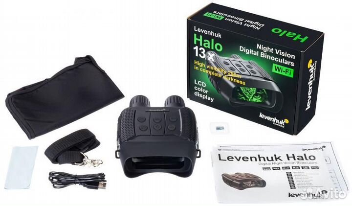 Бинокль цифровой ночного видения Levenhuk Halo 13X