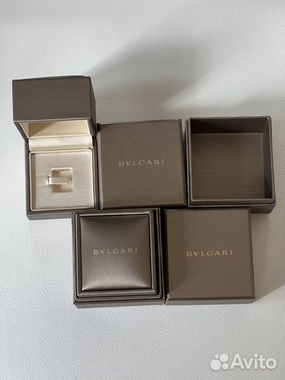 Коробка bulgari для колец