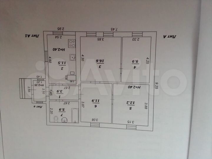 Дом 72 м² на участке 25 сот.