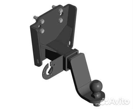 Фаркоп УАЗ буханка, квадрат