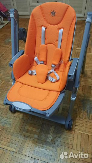 Стульчик для кормления be2me c809 оранжевый