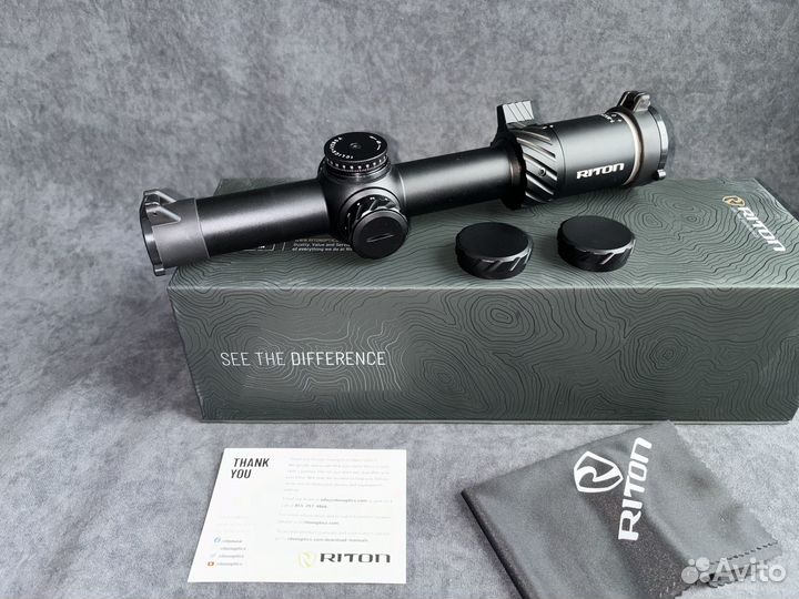 Оптический прицел Riton X3 Tactix 1-8x24 2023