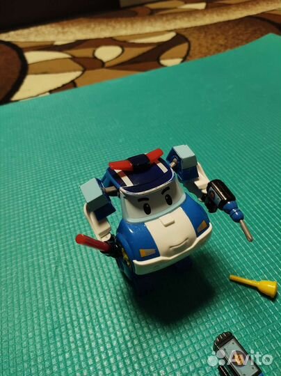 Машинка Полли Робокар