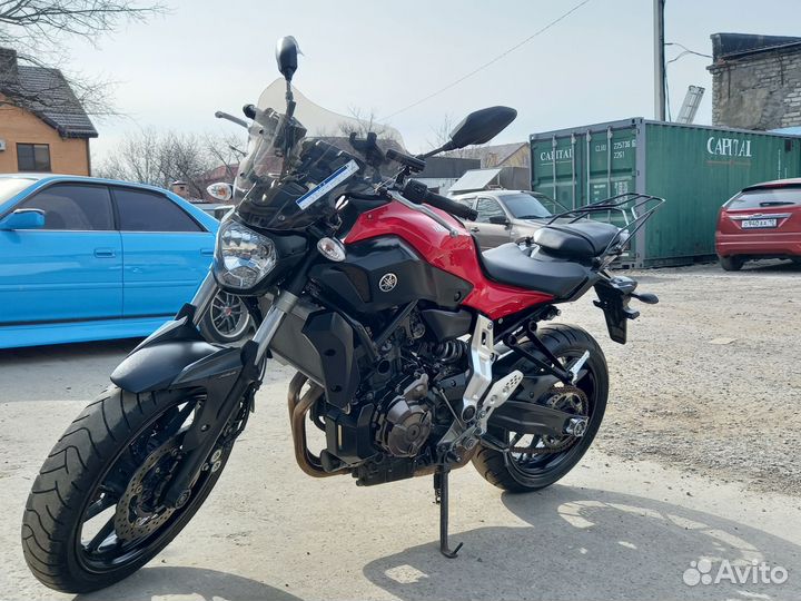 Yamaha MT-07 ABS, 2014 год