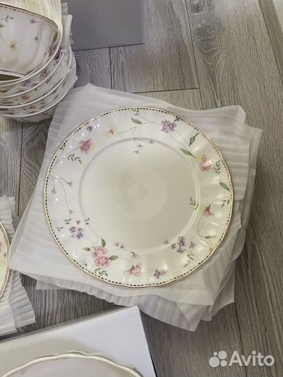 Столовый + чайный сервиз Вьюн