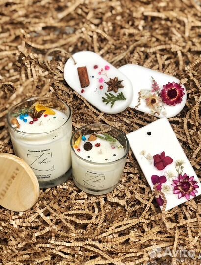 Ароматические свечи и саше