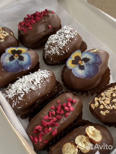 Финики в шоколаде