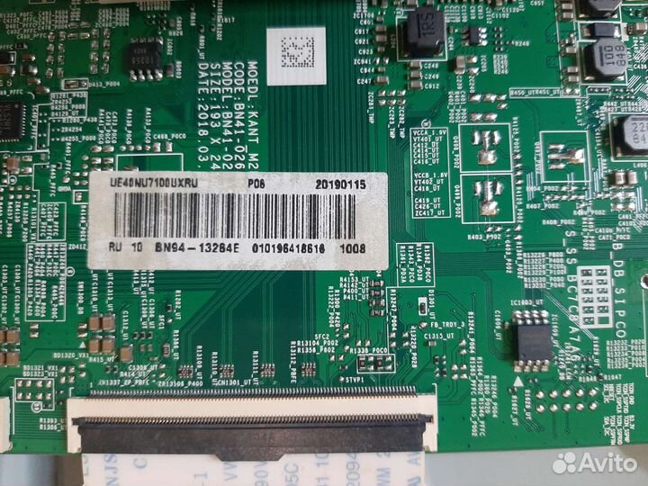 Разбор UE40NU7170U