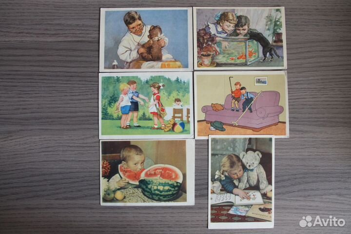 Открытки 1955 - 56 г.г