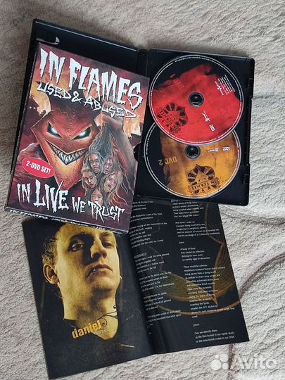 DVD диски IN flames (2 DVD), Dark Tranguillity