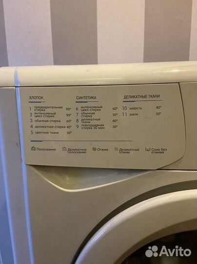 Стиральная машина indesit узкая