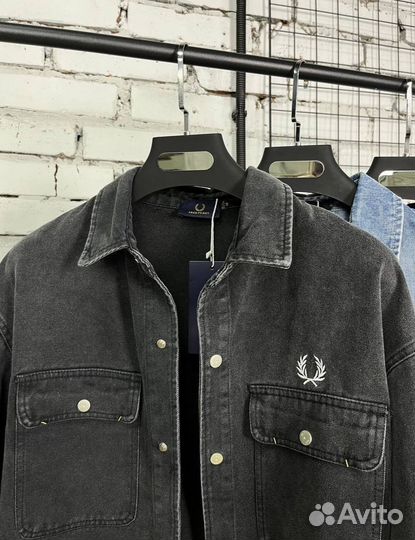 Рубашка Fred Perry джинсовая