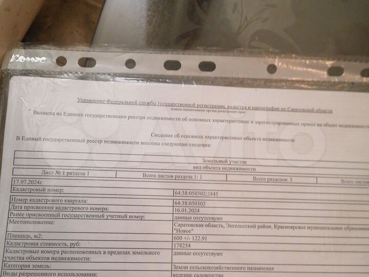 Участок 6 сот. (СНТ, ДНП)